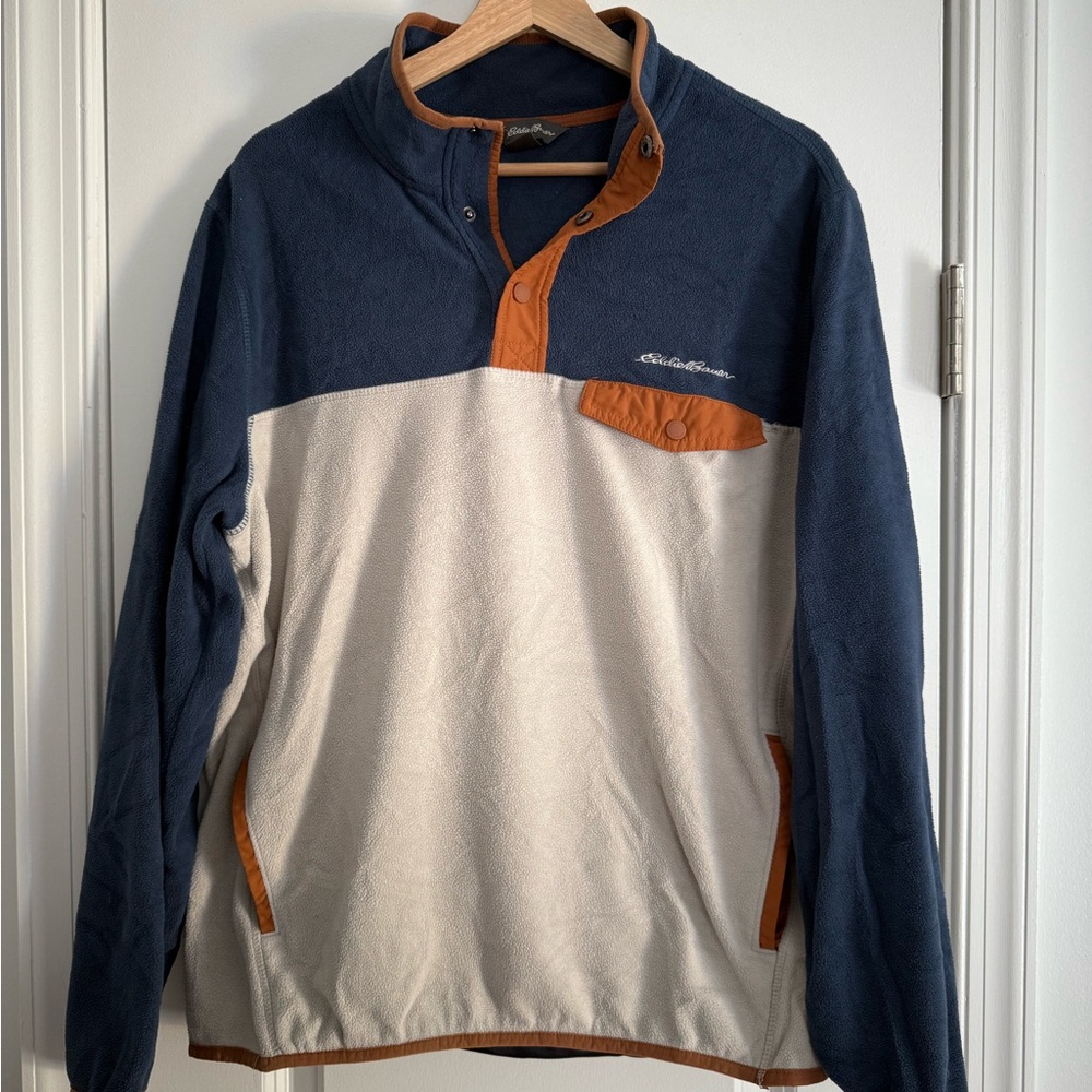 Eddie bauer snap fleece